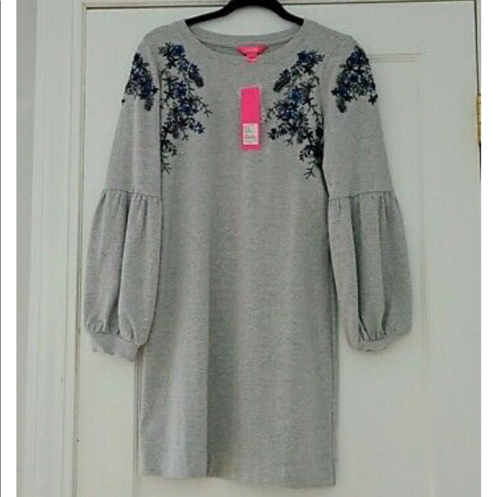 Lily Pulitzer Bartlett sweatshirt dress size M